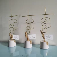 Wired Cross and Name