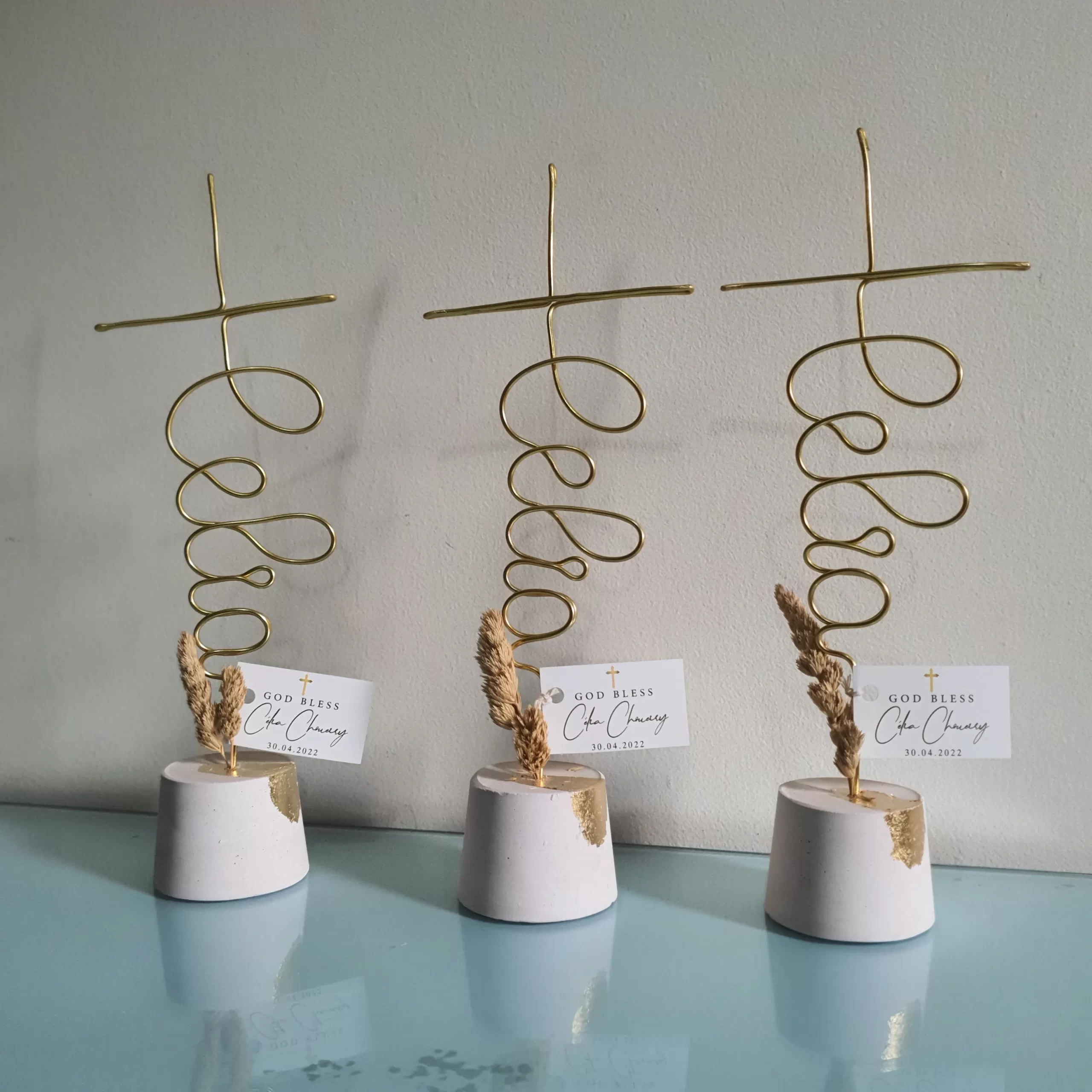Wired Cross and Name