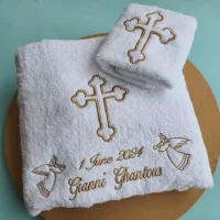 Baptism Towel set of 2