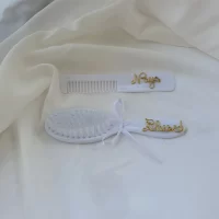 Baptism Brush and Comb Set